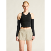 Craft Hypervent Cropped Pocket Singlet W – Top scurt de alergare cu buzunare - Negru