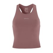 Craft Hypervent Cropped Pocket Singlet W – Top scurt de alergare cu buzunare - Mov