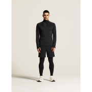 Craft Explore Power Fleece Half Zip – Bluză fleece elastică cu fermoar scurt - Negru