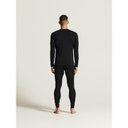 Craft Wool 95 LS CN – Bluză strat de bază din lână merinos 95% - Negru