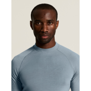 Craft Wool Comfort Rn LS – Bluză strat de bază cu lână, dublu strat - Gri