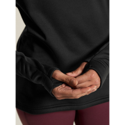 Craft Explore Power Fleece Half Zip W – Bluză fleece elastică cu fermoar scurt - Negru