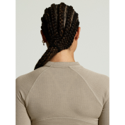 Craft Wool Comfort Rn LS W – Bluză strat de bază cu lână, dublu strat - Bej