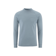 Craft Wool Comfort Rn LS – Bluză strat de bază cu lână, dublu strat - Gri