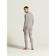 Craft Wool 95 LS CN – Bluză strat de bază din lână merinos 95% - Gri