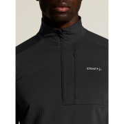 Craft Gain Thermal Midlayer 2 – Bluză termică cu fermoar scurt - Negru