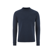 Craft Wool Comfort Rn LS – Bluză strat de bază cu lână, dublu strat - Albastru