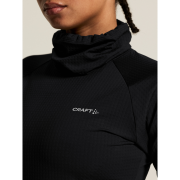 Craft Gain Thermal Funnelneck W – Bluză termică cu guler înalt - Negru