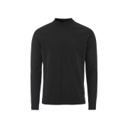Craft Wool Comfort Rn LS – Bluză strat de bază cu lână, dublu strat - Negru