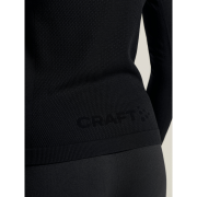 Craft Warm Comfort LS W – Bluză strat de bază caldă - Negru