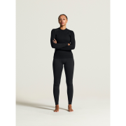 Craft Warm Comfort LS W – Bluză strat de bază caldă - Negru