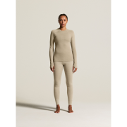 Craft Wool Comfort Pant W – Pantaloni strat de bază cu lână, dublu strat - Bej
