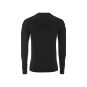 Craft Warm Comfort LS – Bluză strat de bază caldă - Negru
