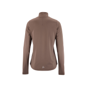 Craft Gain Thermal Midlayer 2 W – Bluză termică cu fermoar scurt - Maro