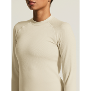 Craft Warm Comfort LS W – Bluză strat de bază caldă - Bej