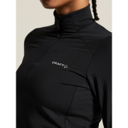 Craft Gain Thermal Midlayer 2 W – Bluză termică cu fermoar scurt - Negru