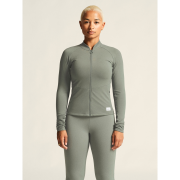 Craft Collective Zip Sweater W – Bluză de antrenament cu fermoar întreg - Verde