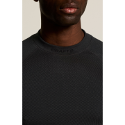 Craft Warm Comfort LS – Bluză strat de bază caldă - Negru