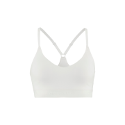 Craft Training Bra Light W – Bustieră sport cu susținere ușoară - Alb