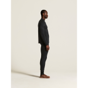 Craft Wool Comfort Rn LS – Bluză strat de bază cu lână, dublu strat - Negru