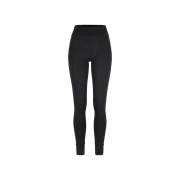 Craft Wool Comfort Pant W – Pantaloni strat de bază cu lână, dublu strat - Negru