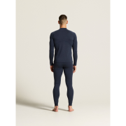 Craft Wool Comfort Rn LS – Bluză strat de bază cu lână, dublu strat - Albastru