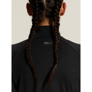 Craft Wool Wind HZ LS W – Bluză de alergare din lână anti-vânt - Negru