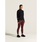 Craft Subz Zip Jersey W – Bluză caldă de alergare cu fermoar - Negru