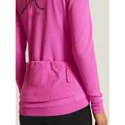 Craft Bike Subz LS Jersey 2 W – Tricou de ciclism cald cu mânecă lungă - Mov