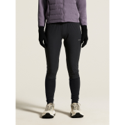 Craft Wool Wind Tights W – Colanți de alergare din lână anti-vânt - Negru