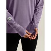 Craft Subz Zip Jersey W – Bluză caldă de alergare cu fermoar - Mov