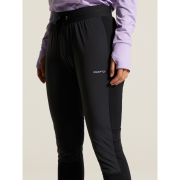 Craft Wool Wind Tights W – Colanți de alergare din lână anti-vânt - Negru