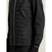 Craft Subz Lumen Jacket – Geacă de alergare izolată reflectorizantă - Negru