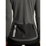 Craft Bike Subz Wool LS Jersey W – Tricou de ciclism cu lână merinos - Negru
