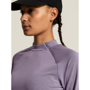 Craft Subz Zip Jersey W – Bluză caldă de alergare cu fermoar - Mov