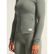 Craft Collective Zip Sweater W – Bluză de antrenament cu fermoar întreg - Verde