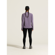 Craft Subz Zip Jersey W – Bluză caldă de alergare cu fermoar - Mov