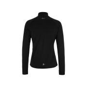 Craft Wool Wind HZ LS W – Bluză de alergare din lână anti-vânt - Negru