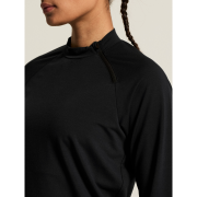 Craft Subz Zip Jersey W – Bluză caldă de alergare cu fermoar - Negru