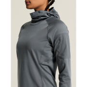 Craft Subz Thermal Hood W – Bluză termică de alergare cu glugă - Gri