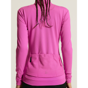 Craft Bike Subz LS Jersey 2 W – Tricou de ciclism cald cu mânecă lungă - Mov