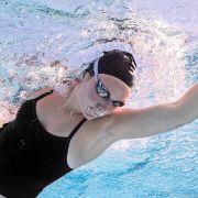 Finis - ochelari inot - Lightning Goggles - competitie - Amurg cu lentilă oglindă