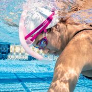 Finis - ochelari inot - Bolt Goggles - competitie - Orhidee cu lentilă oglindă