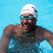 Finis - ochelari inot - Bolt Goggles - competitie - Verde salvie cu lentilă oglindă