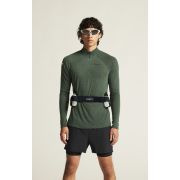 Craft ADV Subz Wool LS Tee 3 – Bluză de alergare cu merinos și fermoar scurt - Verde