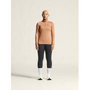 Craft Core Gain Midlayer W – Bluză strat intermediar cu fermoar scurt - Bej