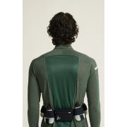 Craft ADV Subz Wool LS Tee 3 – Bluză de alergare cu merinos și fermoar scurt - Verde