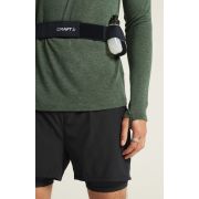 Craft ADV Subz Wool LS Tee 3 – Bluză de alergare cu merinos și fermoar scurt - Verde