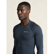 Craft Wool Extreme X LS 2 – Bluză strat de bază cu lână merinos - Albastru