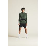 Craft ADV Subz Wool LS Tee 3 – Bluză de alergare cu merinos și fermoar scurt - Verde